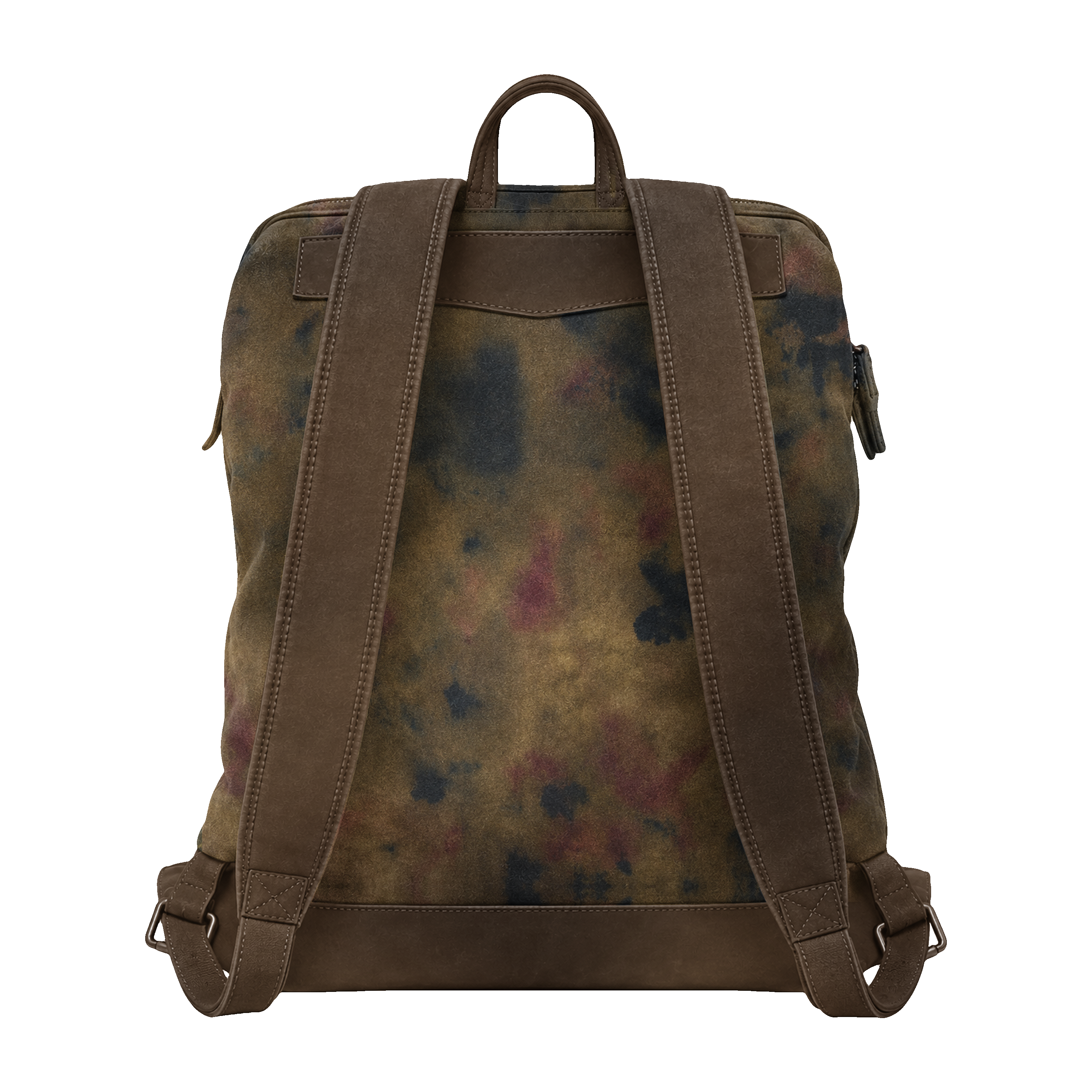 MUTED CAMO ZIP BOOKBAG