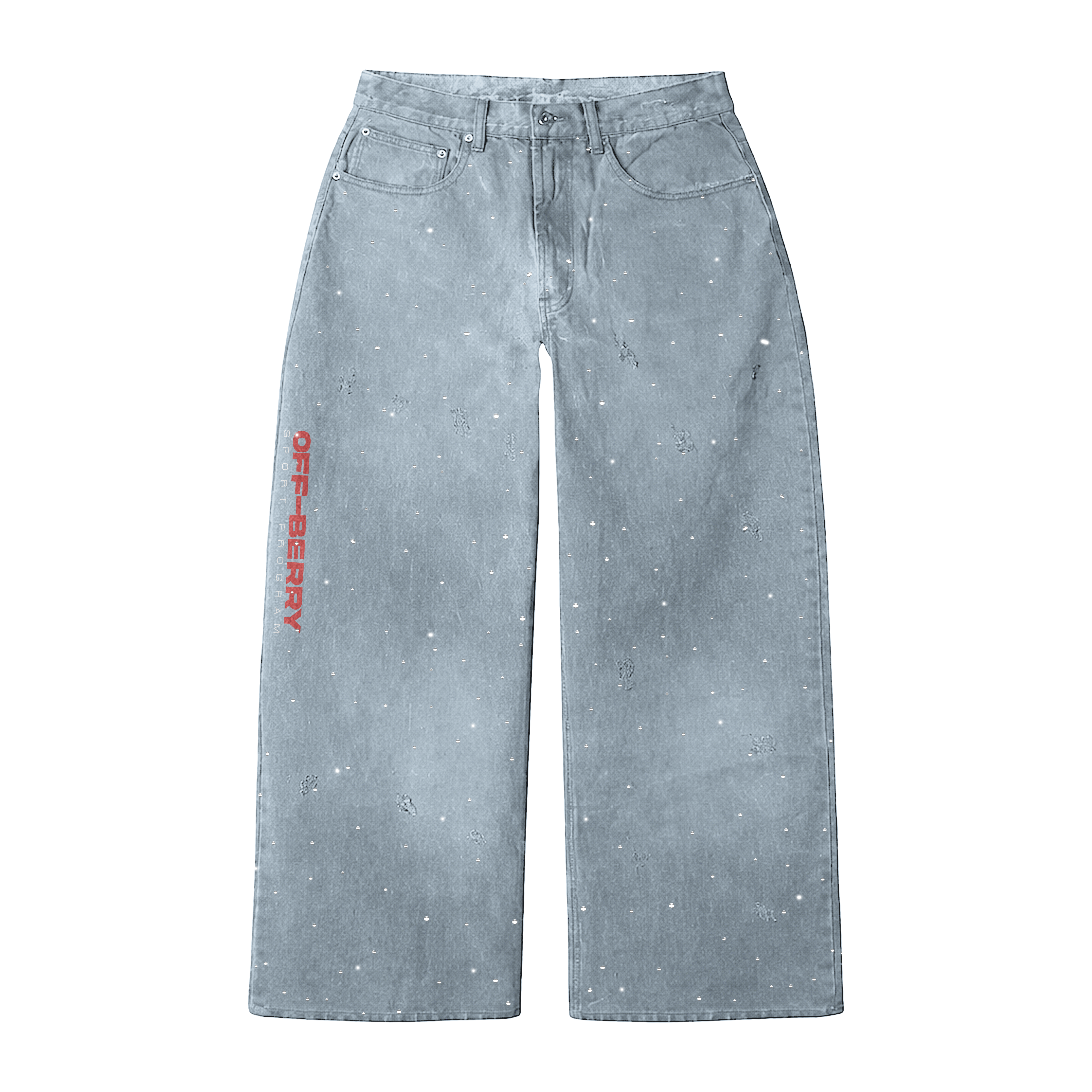OFF-DENIM PAINT SPLATTER